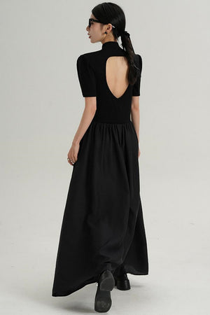 Elegant Design Backless Long Dress