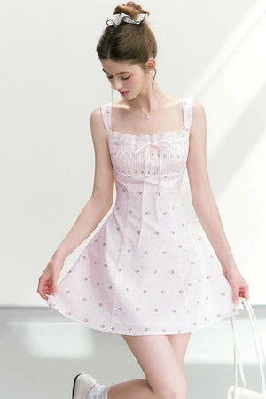 Elegant Floral A-Line Dress
