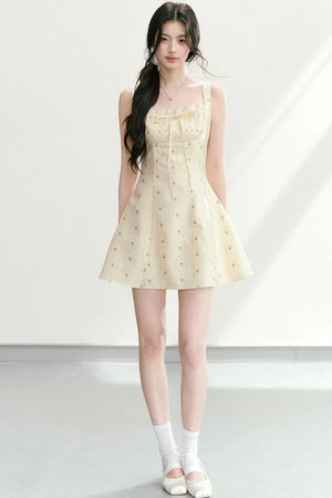 Elegant Floral A-Line Dress