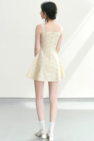 Elegant Floral A-Line Dress