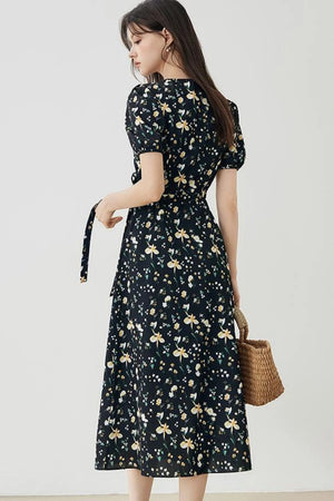 Elegant French Long Dress