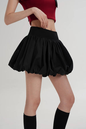 Elegant High-Waisted A-Line Skirt