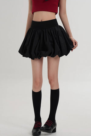 Elegant High-Waisted A-Line Skirt