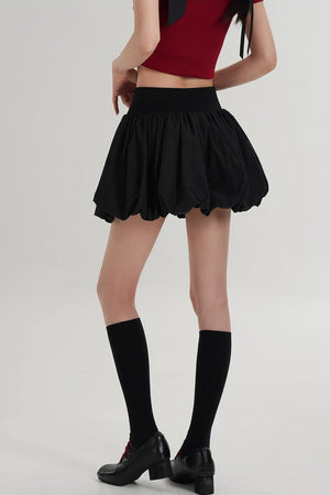 Elegant High-Waisted A-Line Skirt