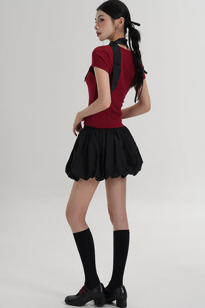 Elegant High-Waisted A-Line Skirt