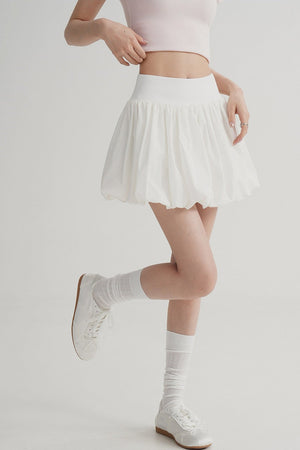 Elegant High-Waisted A-Line Skirt