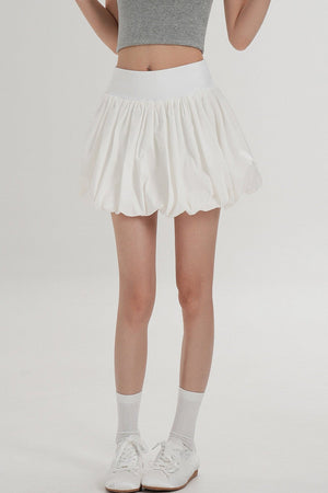 Elegant High-Waisted A-Line Skirt