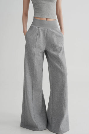 Elegant High-Waisted Flared Pants