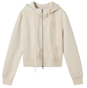 Elegant Hooded Cardigan
