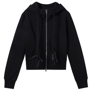Elegant Hooded Cardigan