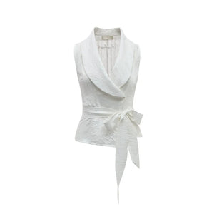 Elegant Line White Top