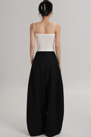 Elegant Pleated Camisole Top