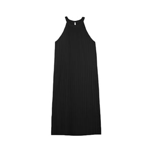 Elegant Pleated Gown Dress