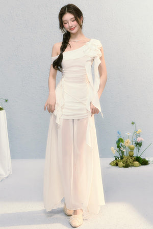 Elegant Rose Skirt Set-Up
