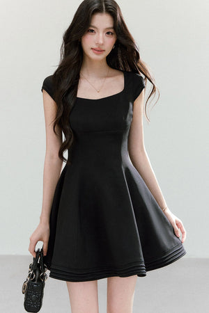 Elegant Slim Fit A-Line Dress