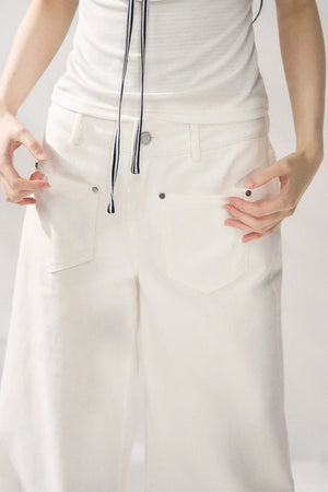 Elegant Slimming Wide-Leg Pants
