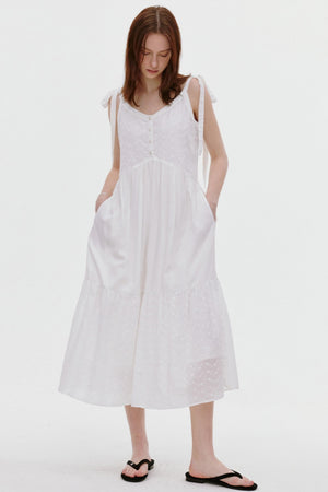 Elegant Summer Tie Dress