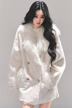 Elegant Winter Fur Coat