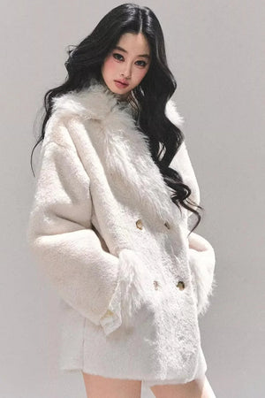 Elegant Winter Fur Coat