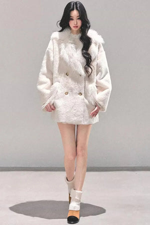Elegant Winter Fur Coat