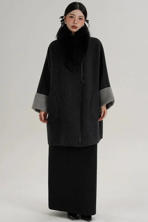Elegant Wool Pencil Skirt