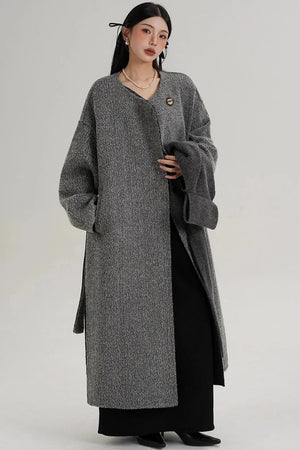 Elegant Wool Pencil Skirt
