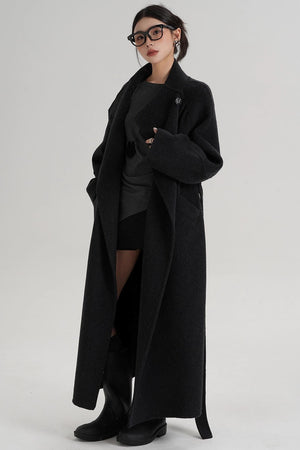 Elegant Wool Reversible Jacket