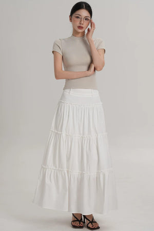 Elegant Wool Waist-Cinching Top