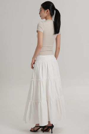 Elegant Wool Waist-Cinching Top