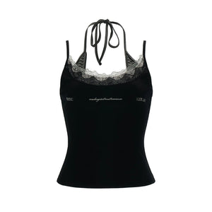 Embroidered Faux Three-Piece Camisole