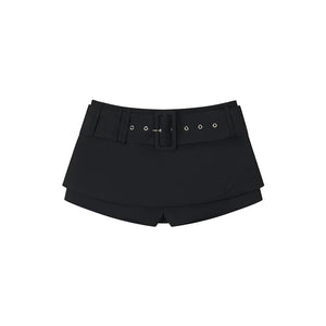 Embroidered Versatile Skirt Pants