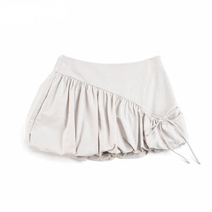 Energetic Patchwork Short Skirt
