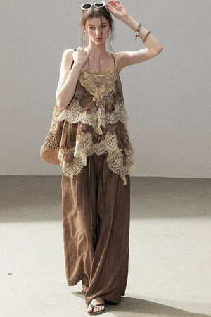 Evening Breeze Lace Top Set-Up