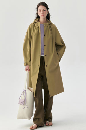 Exclusive Niche A-Line Trench Coat