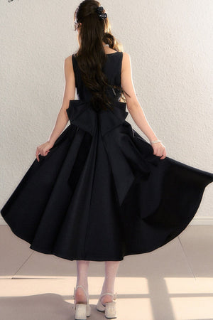 Exquisite French Spaghetti Strap Dress