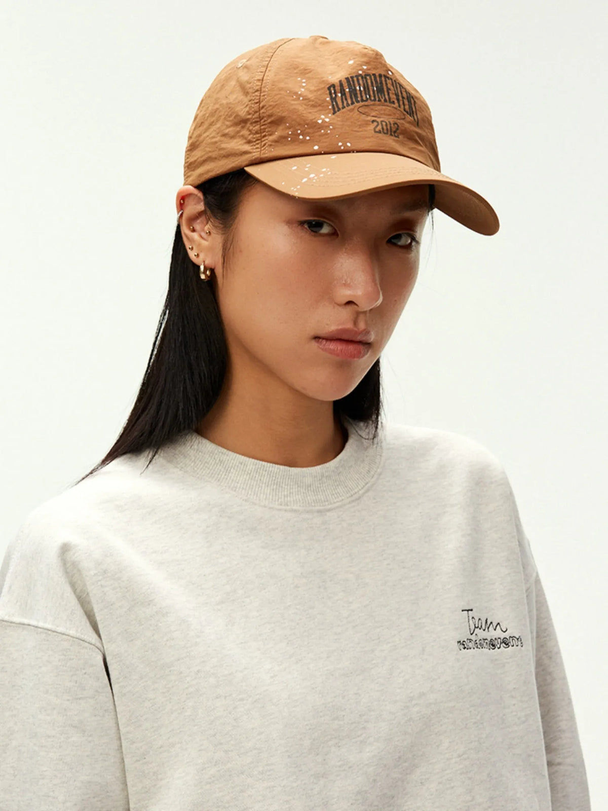 Light Ink Curved Brim Baseball Cap