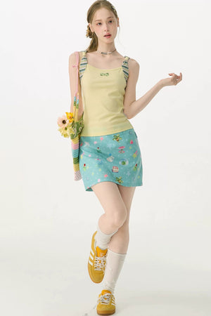 Fairy Tale Forest Bodycon Skirt