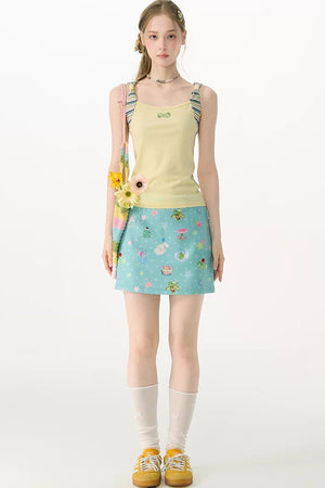 Fairy Tale Forest Bodycon Skirt