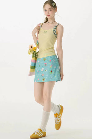 Fairy Tale Forest Bodycon Skirt