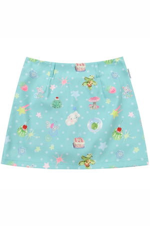 Fairy Tale Forest Bodycon Skirt
