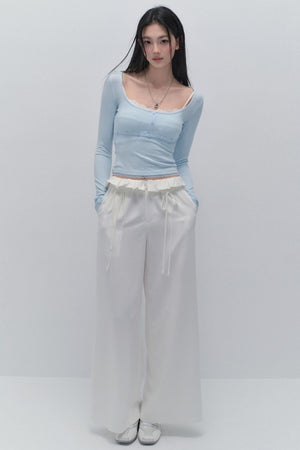 Fake Two-Layered Base Shirt