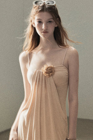 Falls on the Petals Floral Dress