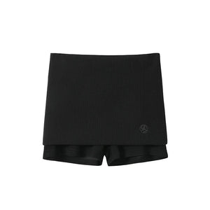 Fashion Oblique Shoulder Tops Set-Up
