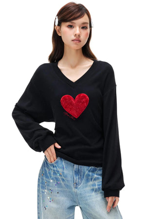 Faux Fur Off-Shoulder Top