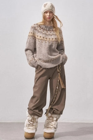 Festive Fair Isle Sweater