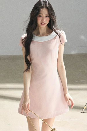 First Blooming Satin Dress