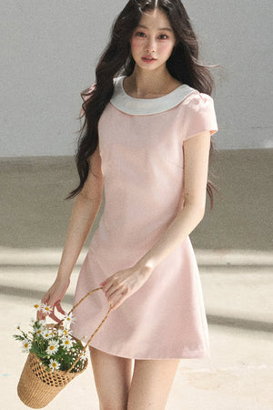 First Blooming Satin Dress