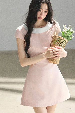 First Blooming Satin Dress