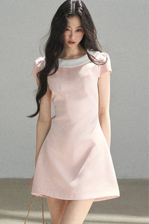 First Blooming Satin Dress