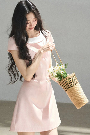 First Blooming Satin Dress